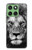 S3372 Lion Face Hülle Schutzhülle Taschen für Motorola Edge 60