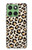 S3374 Fashionable Leopard Seamless Pattern Hülle Schutzhülle Taschen für Motorola Edge 60