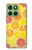 S3408 Lemon Hülle Schutzhülle Taschen für Motorola Edge 60