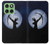 S3489 Indian Hunter Moon Hülle Schutzhülle Taschen für Motorola Edge 60