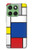 S3536 Modern Art Hülle Schutzhülle Taschen für Motorola Edge 60