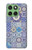 S3537 Moroccan Mosaic Pattern Hülle Schutzhülle Taschen für Motorola Edge 60