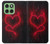 S3682 Devil Heart Hülle Schutzhülle Taschen für Motorola Edge 60