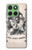S3818 Vintage Playing Card Hülle Schutzhülle Taschen für Motorola Edge 60