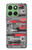 S3921 Bike Repair Tool Graphic Paint Hülle Schutzhülle Taschen für Motorola Edge 60