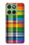 S3983 Fabric Texture LGBTQ Hülle Schutzhülle Taschen für Motorola Edge 60