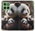 S4008 Panda Family Hülle Schutzhülle Taschen für Motorola Edge 60