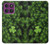 S0358 Clover Lucky Leaf Hülle Schutzhülle Taschen für Motorola Edge 60 Pro