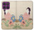 S0889 Japan Art Kimono Hülle Schutzhülle Taschen für Motorola Edge 60 Pro