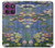 S0997 Claude Monet Water Lilies Hülle Schutzhülle Taschen für Motorola Edge 60 Pro
