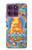 S1256 Buddha Paint Hülle Schutzhülle Taschen für Motorola Edge 60 Pro