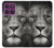 S1352 Lion Face Hülle Schutzhülle Taschen für Motorola Edge 60 Pro