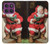 S1417 Santa Claus Merry Xmas Hülle Schutzhülle Taschen für Motorola Edge 60 Pro