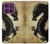 S1482 Black Dragon Painting Hülle Schutzhülle Taschen für Motorola Edge 60 Pro