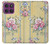 S2229 Vintage Flowers Hülle Schutzhülle Taschen für Motorola Edge 60 Pro