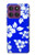 S2244 Hawaiian Hibiscus Blue Pattern Hülle Schutzhülle Taschen für Motorola Edge 60 Pro