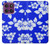 S2244 Hawaiian Hibiscus Blue Pattern Hülle Schutzhülle Taschen für Motorola Edge 60 Pro