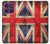 S2303 British UK Vintage Flag Hülle Schutzhülle Taschen für Motorola Edge 60 Pro