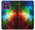 S2312 Colorful Rainbow Space Galaxy Hülle Schutzhülle Taschen für Motorola Edge 60 Pro