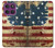 S2349 Old American Flag Hülle Schutzhülle Taschen für Motorola Edge 60 Pro