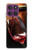 S2396 Red Wine Bottle And Glass Hülle Schutzhülle Taschen für Motorola Edge 60 Pro