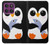 S2631 Cute Baby Penguin Hülle Schutzhülle Taschen für Motorola Edge 60 Pro