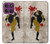 S2635 Muay Thai Kickboxing Fight Blood Hülle Schutzhülle Taschen für Motorola Edge 60 Pro
