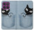 S2641 Pocket Black Cat Hülle Schutzhülle Taschen für Motorola Edge 60 Pro