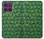 S2666 Marijuana Pattern Hülle Schutzhülle Taschen für Motorola Edge 60 Pro