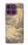 S2680 Japan Art Obi With Stylized Waves Hülle Schutzhülle Taschen für Motorola Edge 60 Pro
