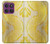 S2713 Yellow Snake Skin Graphic Printed Hülle Schutzhülle Taschen für Motorola Edge 60 Pro