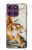 S2751 Chinese Tiger Brush Painting Hülle Schutzhülle Taschen für Motorola Edge 60 Pro