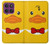 S2760 Yellow Duck Tuxedo Cartoon Hülle Schutzhülle Taschen für Motorola Edge 60 Pro