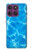 S2788 Blue Water Swimming Pool Hülle Schutzhülle Taschen für Motorola Edge 60 Pro