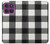 S2842 Black and White Buffalo Check Pattern Hülle Schutzhülle Taschen für Motorola Edge 60 Pro