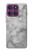 S2845 Gray Marble Texture Hülle Schutzhülle Taschen für Motorola Edge 60 Pro
