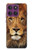 S2870 Lion King of Beasts Hülle Schutzhülle Taschen für Motorola Edge 60 Pro