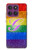 S2899 Rainbow LGBT Gay Pride Flag Hülle Schutzhülle Taschen für Motorola Edge 60 Pro