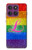 S2900 Rainbow LGBT Lesbian Pride Flag Hülle Schutzhülle Taschen für Motorola Edge 60 Pro