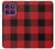 S2931 Red Buffalo Check Pattern Hülle Schutzhülle Taschen für Motorola Edge 60 Pro
