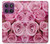 S2943 Pink Rose Hülle Schutzhülle Taschen für Motorola Edge 60 Pro