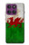 S2976 Wales Football Soccer Flag Hülle Schutzhülle Taschen für Motorola Edge 60 Pro