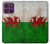 S2976 Wales Football Soccer Flag Hülle Schutzhülle Taschen für Motorola Edge 60 Pro