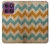 S3033 Vintage Wood Chevron Graphic Printed Hülle Schutzhülle Taschen für Motorola Edge 60 Pro