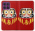 S3045 Japan Good Luck Daruma Doll Hülle Schutzhülle Taschen für Motorola Edge 60 Pro