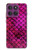 S3051 Pink Mermaid Fish Scale Hülle Schutzhülle Taschen für Motorola Edge 60 Pro