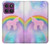 S3070 Rainbow Unicorn Pastel Sky Hülle Schutzhülle Taschen für Motorola Edge 60 Pro