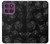 S3153 Black Roses Hülle Schutzhülle Taschen für Motorola Edge 60 Pro