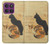 S3229 Vintage Cat Poster Hülle Schutzhülle Taschen für Motorola Edge 60 Pro