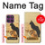 S3229 Vintage Cat Poster Hülle Schutzhülle Taschen für Motorola Edge 60 Pro